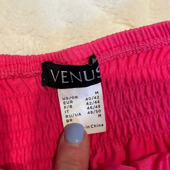 Women's Swim Coverup - Watermelon pink color - Venus Size Medium worn 3x - Picture 8 of 14